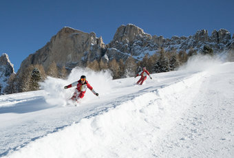 Doppelter Skigenuss im Eggental